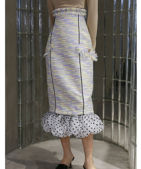 Tweed Mermaid Skirt